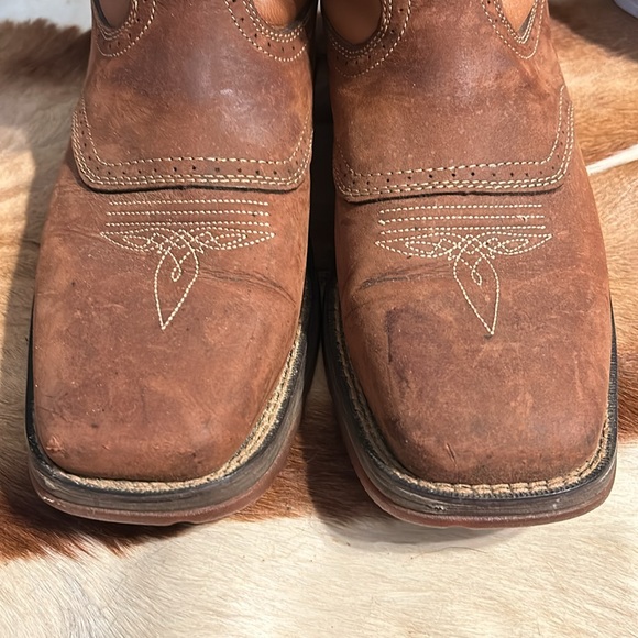 🥾Durango Rebel Men’s 11” Western Tan Slip & Oil Resistance Outsole Boots Sz 10D - Picture 6 of 16